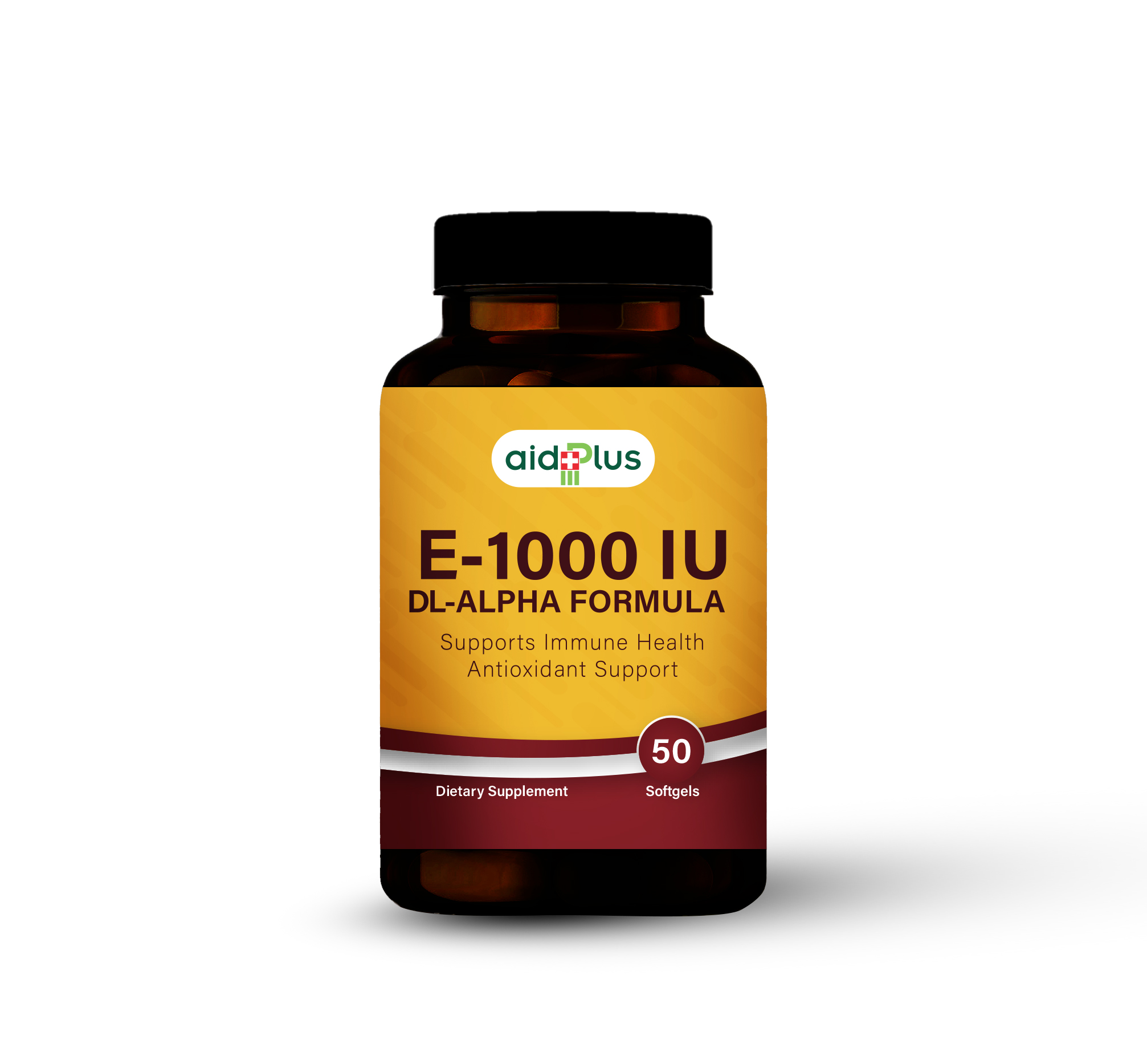 Picture of AID PLUS VITAMIN E 1000 (D-ALPHA) 50's